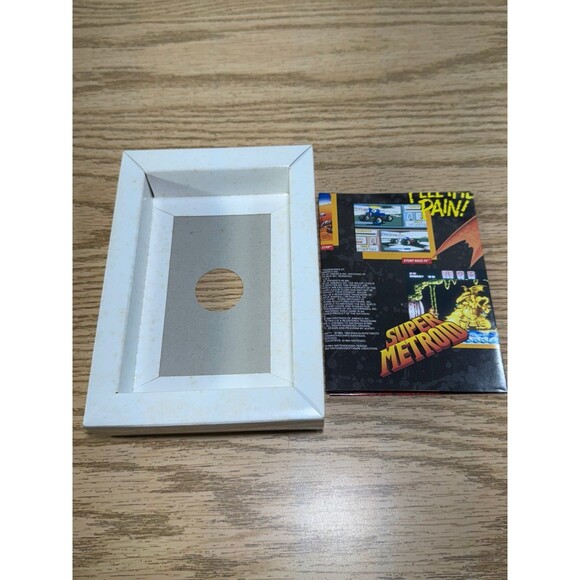 Super Metroid (SNES Super Nintendo 1994) Box Only READ - Picture 12 of 12